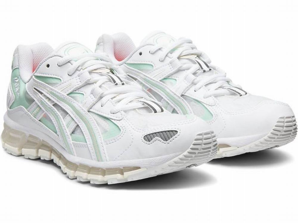 Baskets Asics GEL-KAYANO 5 360 Femme Blanche Menthe | ZUI-187204