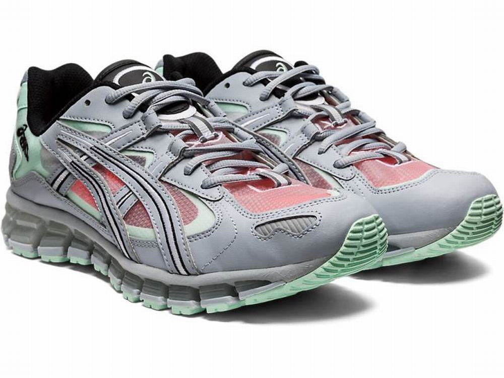 Baskets Asics GEL-KAYANO 5 360 Homme Grise Menthe | WXR-463259