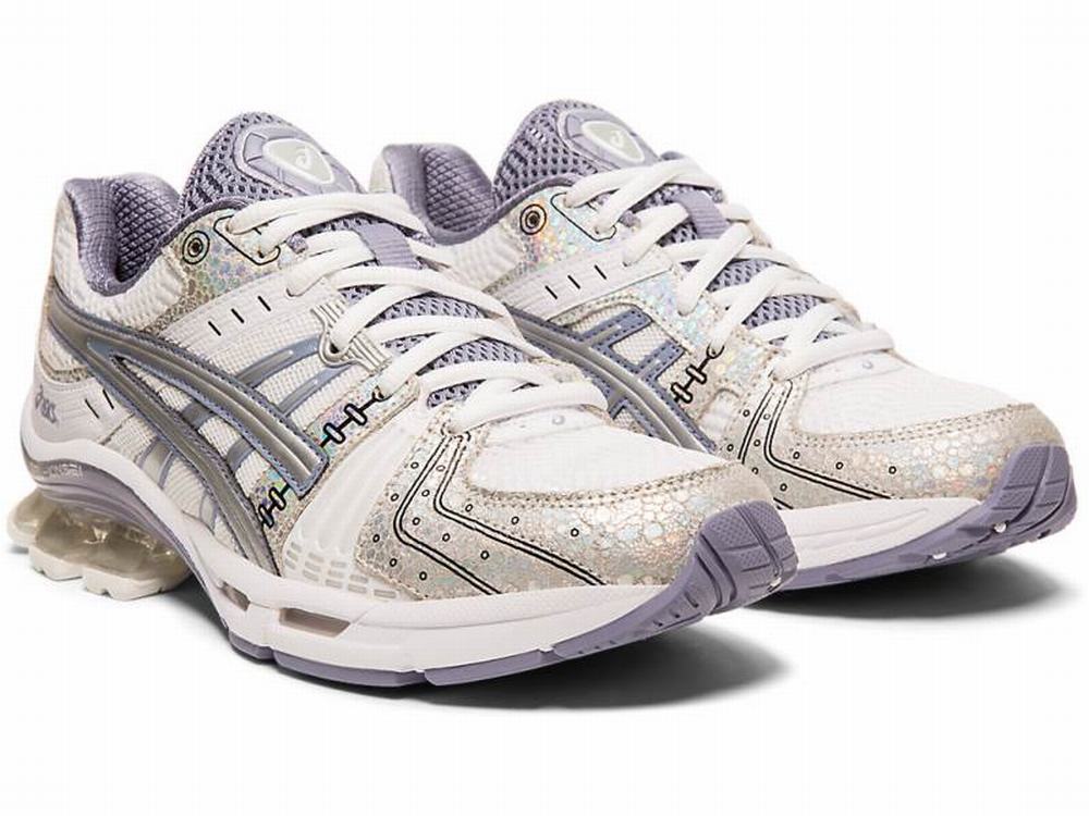 Baskets Asics GEL-KINSEI OG Femme Blanche Grise | YQW-472396