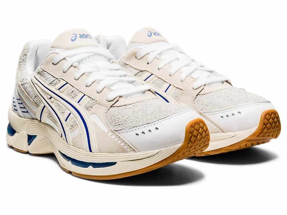 Baskets Asics GEL-KYRIOS Homme Blanche Grise | YBJ-749806