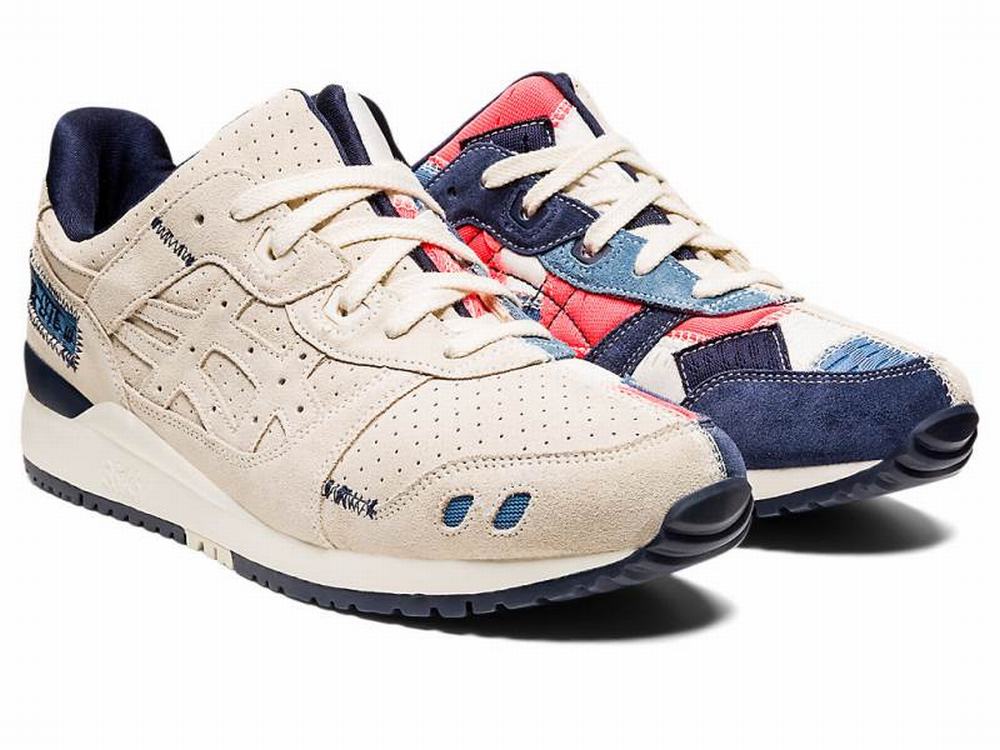 Baskets Asics GEL-LYTE III Femme Beige | GFQ-327846