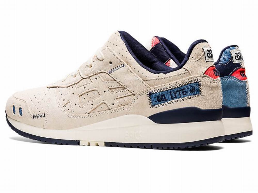 Baskets Asics GEL-LYTE III Femme Beige | GFQ-327846