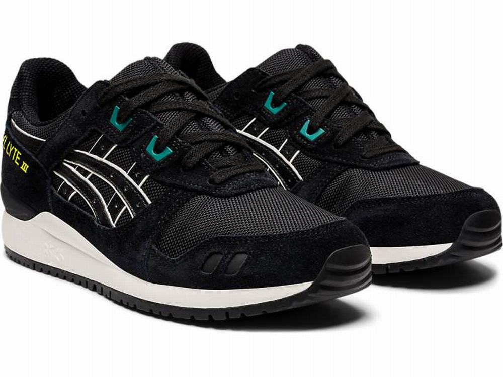 Baskets Asics GEL-LYTE III Femme Noir | QPM-072481