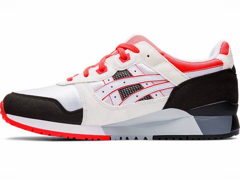 Baskets Asics GEL-LYTE III Homme Blanche Corail | ZNK-814607