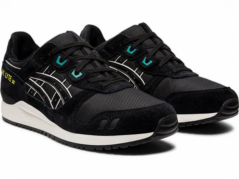 Baskets Asics GEL-LYTE III Homme Noir | GNF-143702