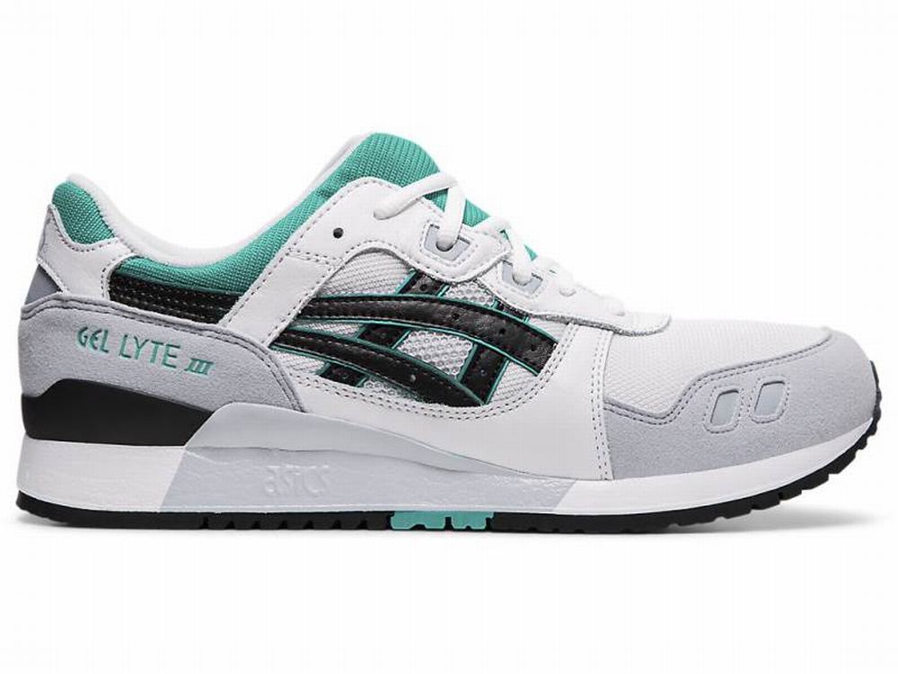 Baskets Asics GEL-LYTE III Homme Noir Blanche | GPX-952740