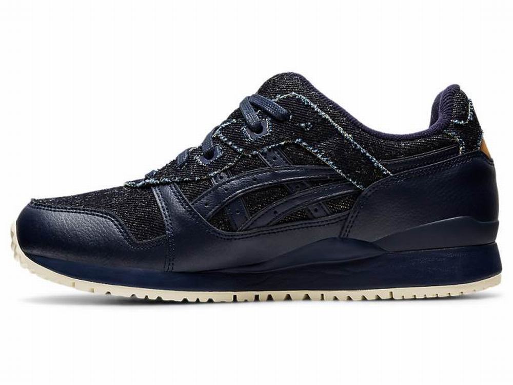 Baskets Asics GEL-LYTE III Homme Noir Bleu Foncé | HFQ-875349