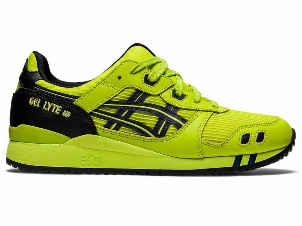 Baskets Asics GEL-LYTE III Homme Vert Clair | TOX-036192