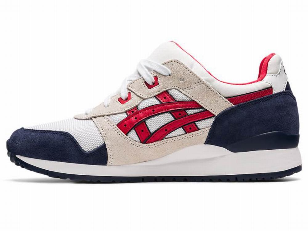 Baskets Asics GEL-LYTE III OG Femme Blanche Rouge | RZE-241079