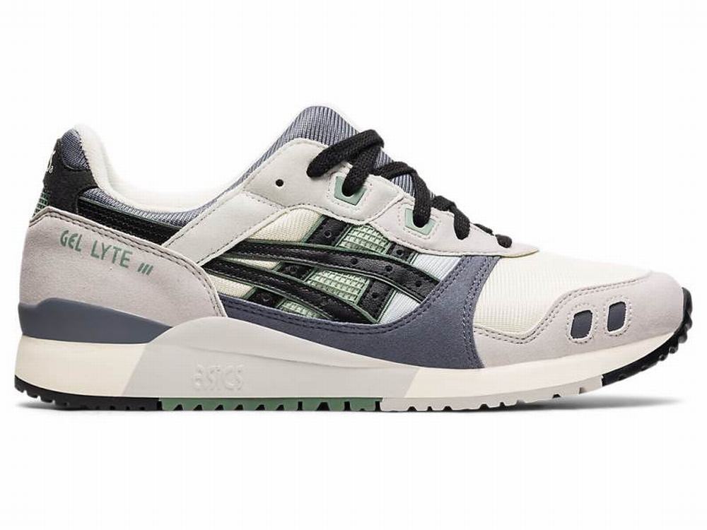 Baskets Asics GEL-LYTE III OG Homme Blanche Noir | ZUB-094268