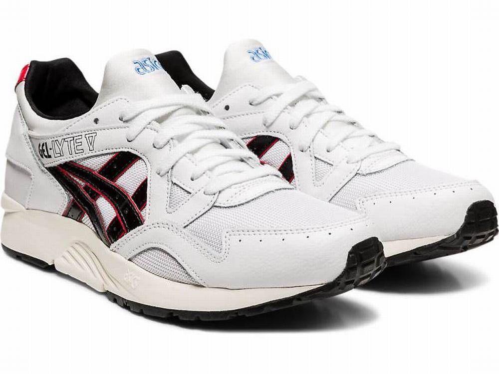 Baskets Asics GEL-LYTE V Homme Noir Blanche | PHT-521980