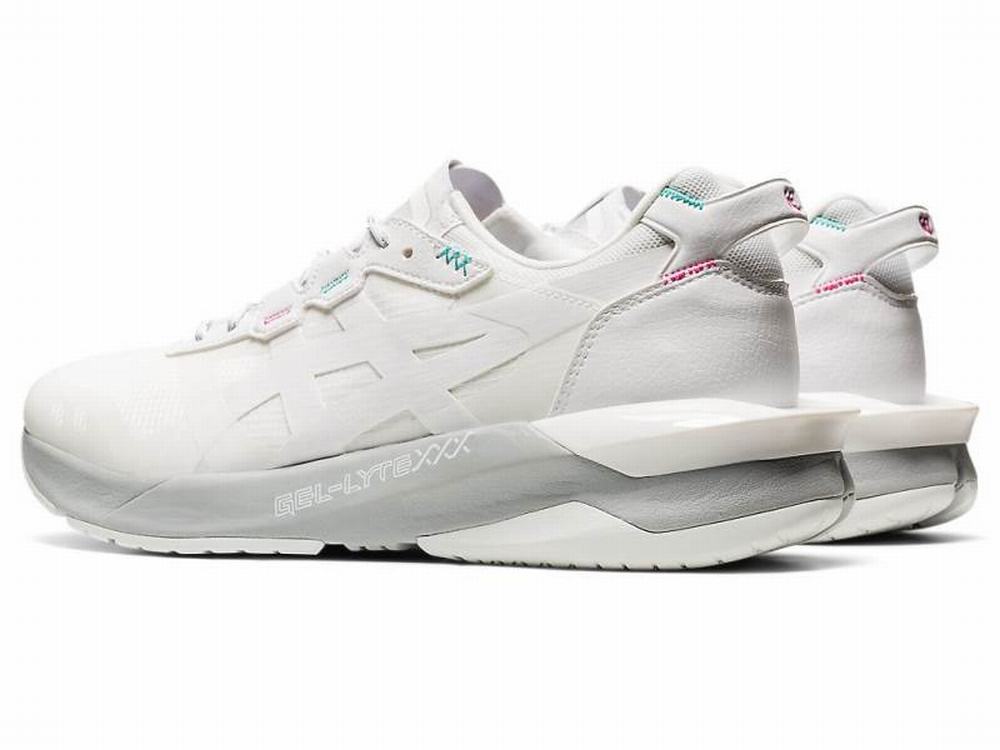 Baskets Asics GEL-LYTE XXX Femme Blanche Grise | AHG-963281