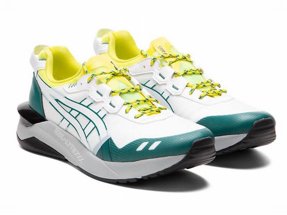 Baskets Asics GEL-LYTE XXX Homme Blanche Jaune | VWA-708194