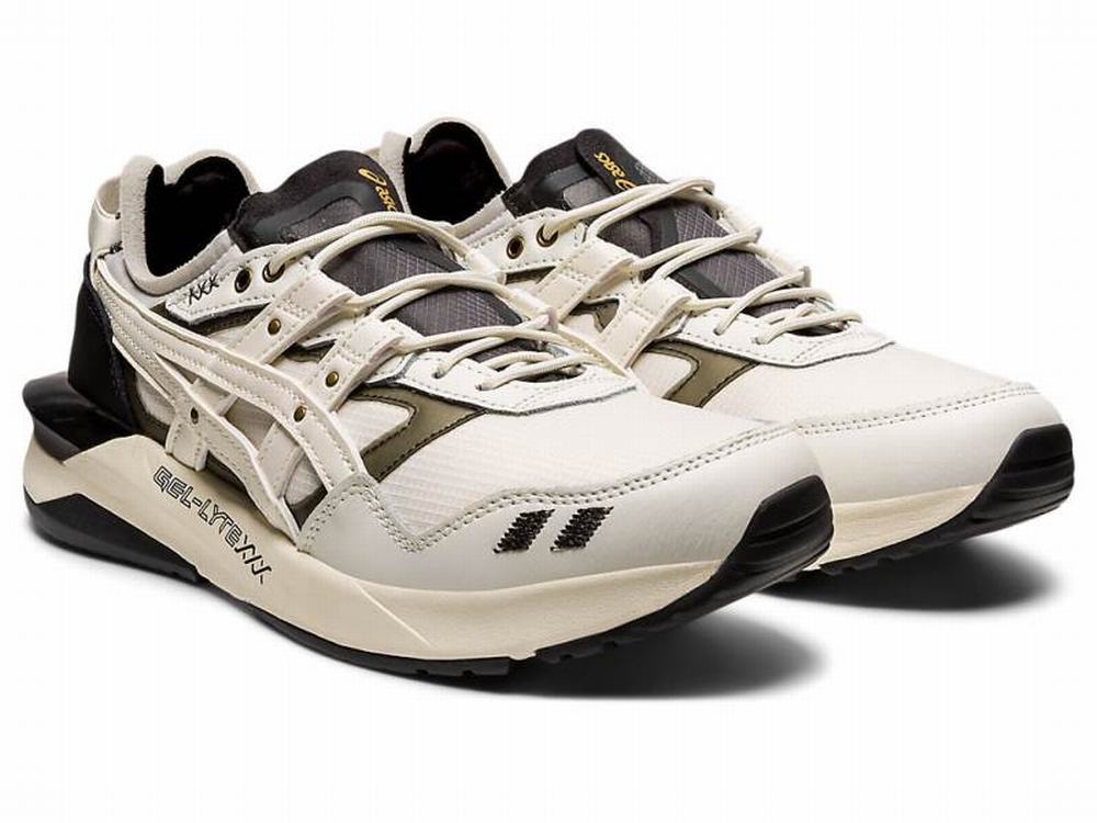 Baskets Asics GEL-LYTE XXX Homme Grise Foncé Blanche Grise | WBO-389472