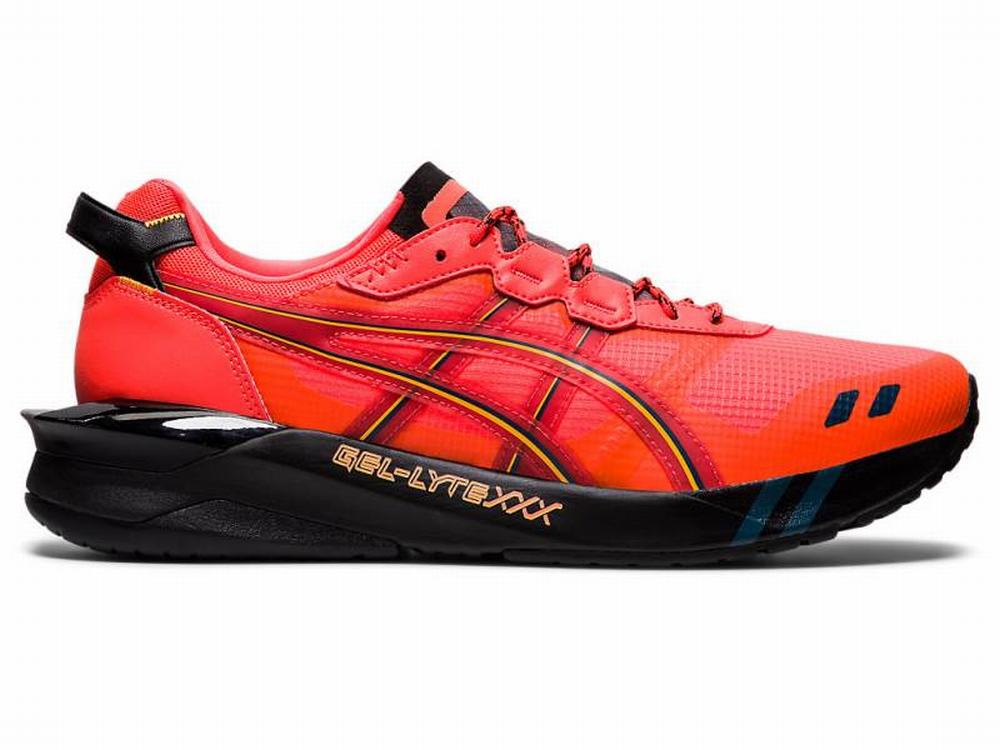 Baskets Asics GEL-LYTE XXX Homme Orange Noir Rouge | FAG-547901