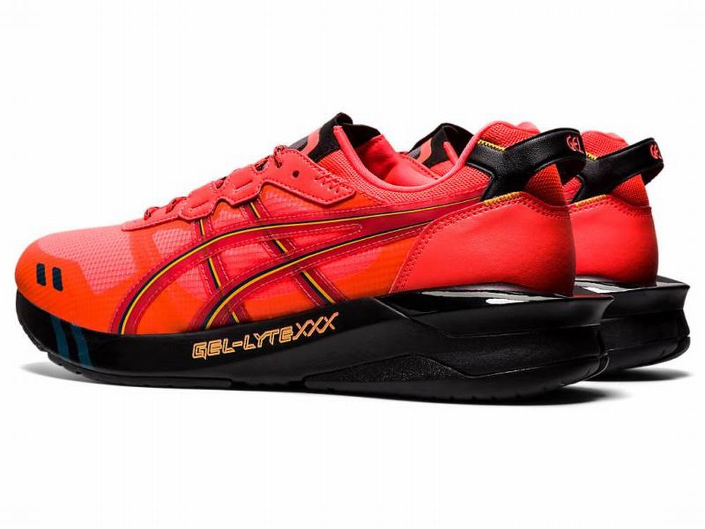 Baskets Asics GEL-LYTE XXX Homme Orange Noir Rouge | FAG-547901