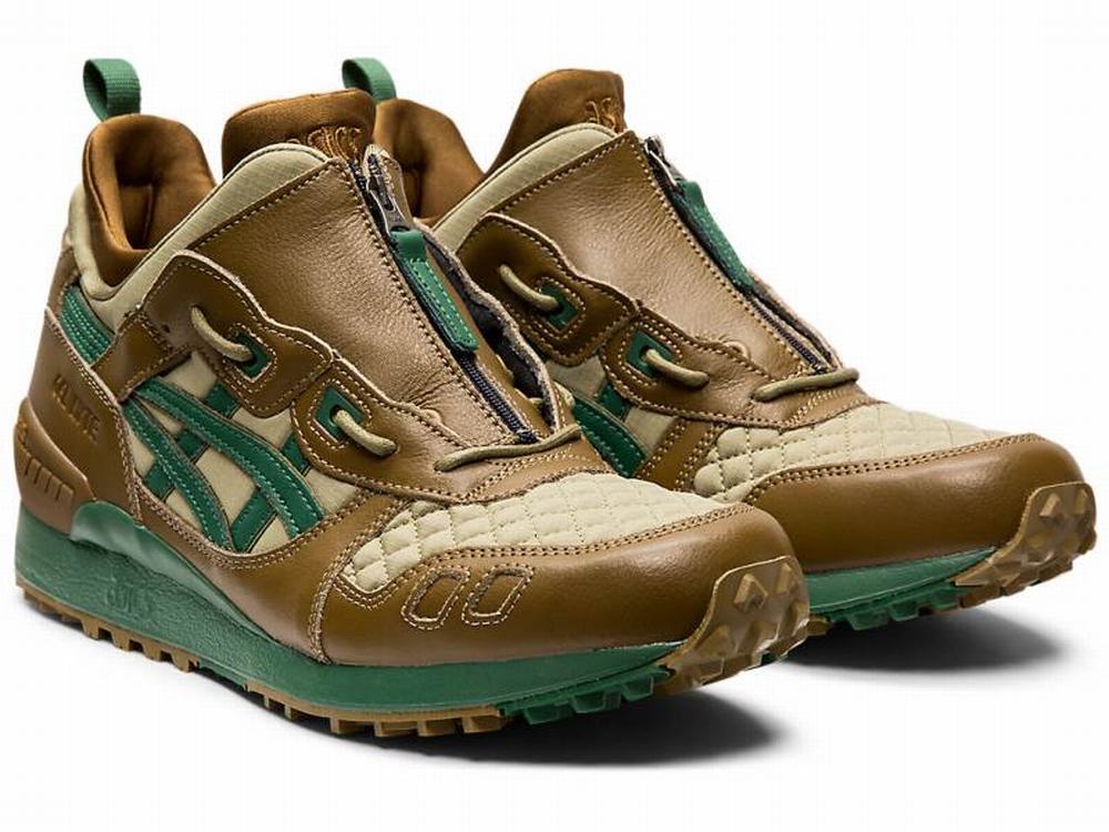 Baskets Asics GEL-Lyte MT Homme Marron Vert | FZD-091645