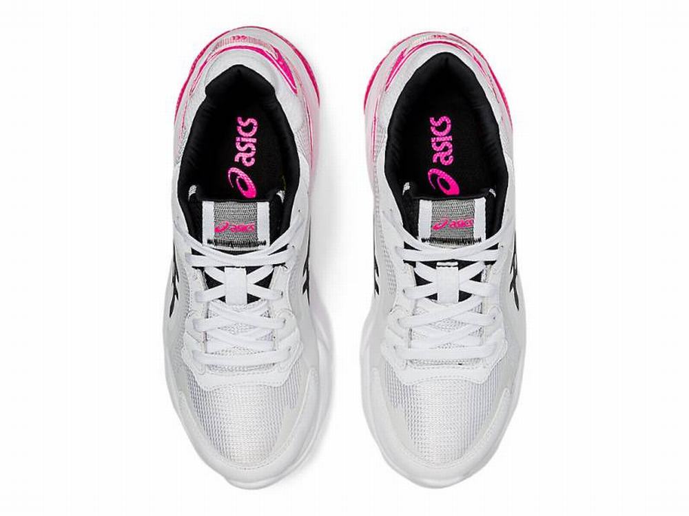 Baskets Asics GEL-MIQRUM Femme Noir Blanche | FPJ-059834