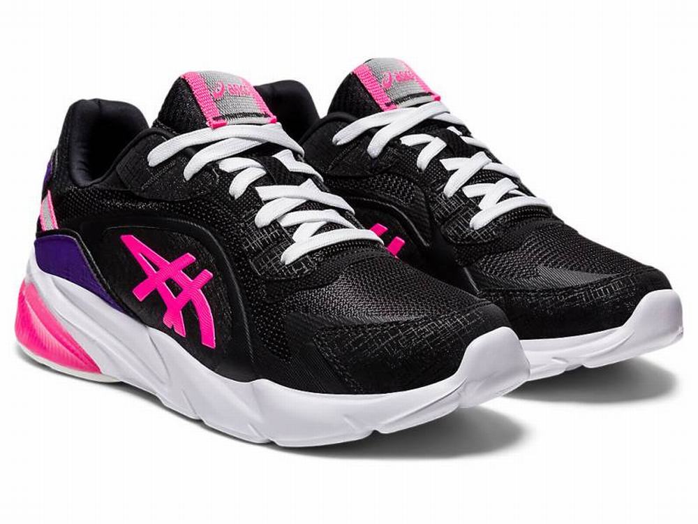 Baskets Asics GEL-MIQRUM Femme Noir Rose | TCH-759023