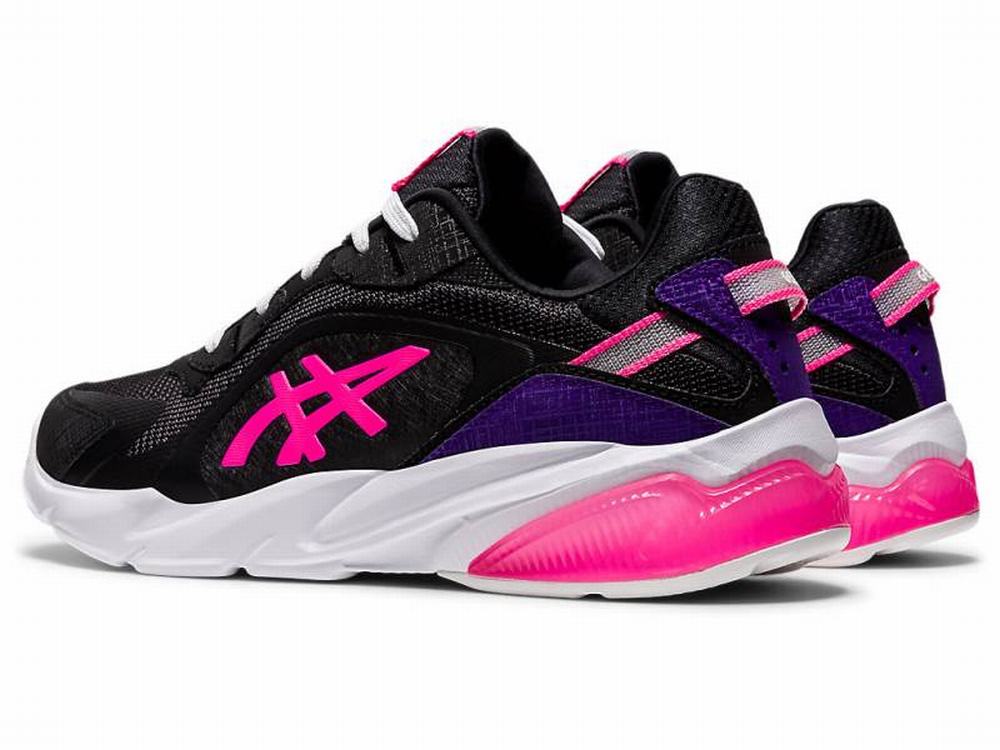 Baskets Asics GEL-MIQRUM Femme Noir Rose | TCH-759023