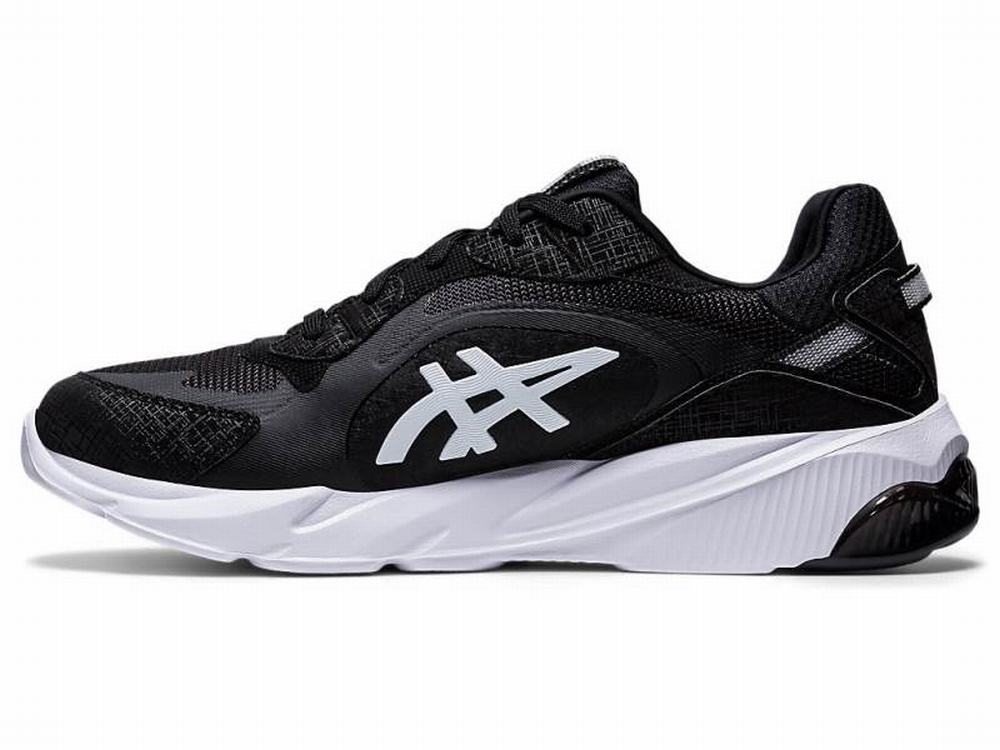 Baskets Asics GEL-MIQRUM Homme Noir Blanche | ZFY-526397