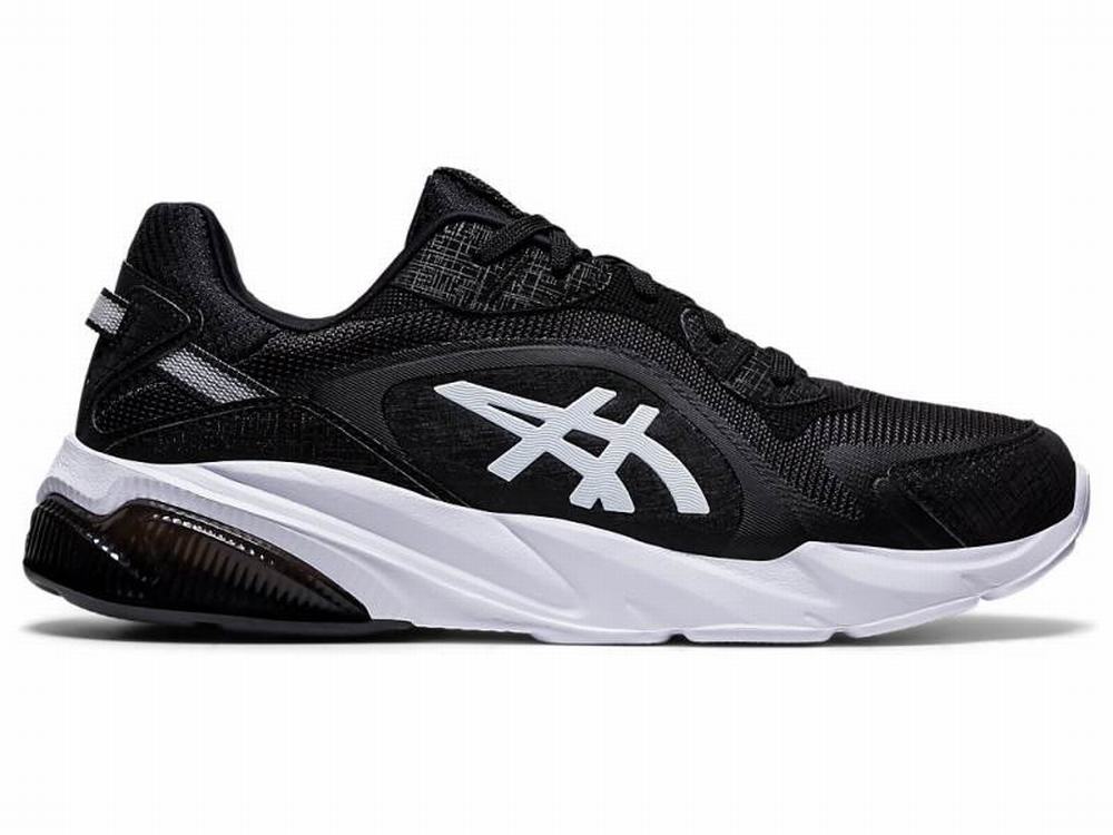 Baskets Asics GEL-MIQRUM Homme Noir Blanche | ZFY-526397