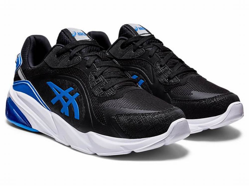 Baskets Asics GEL-MIQRUM Homme Noir Bleu | CQX-603185