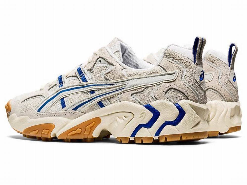 Baskets Asics GEL-NANDI OG Homme Blanche Grise | DAG-928150