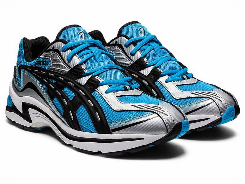 Baskets Asics GEL-PRELEUS Homme Noir Bleu | YHC-063941