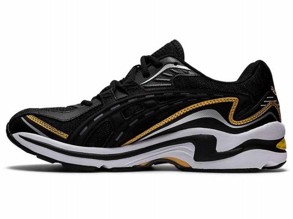 Baskets Asics GEL-PRELEUS Homme Noir Doré | PEI-192583