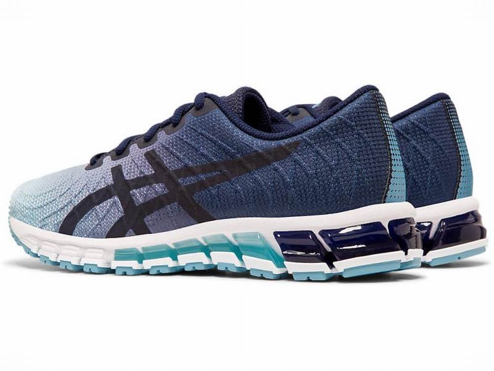 Baskets Asics GEL-QUANTUM 180 4 Femme Bleu Bleu Marine | XDR-589013