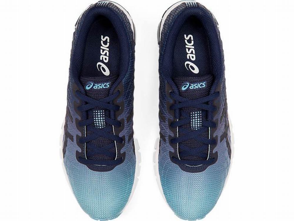 Baskets Asics GEL-QUANTUM 180 4 Femme Bleu Bleu Marine | XDR-589013