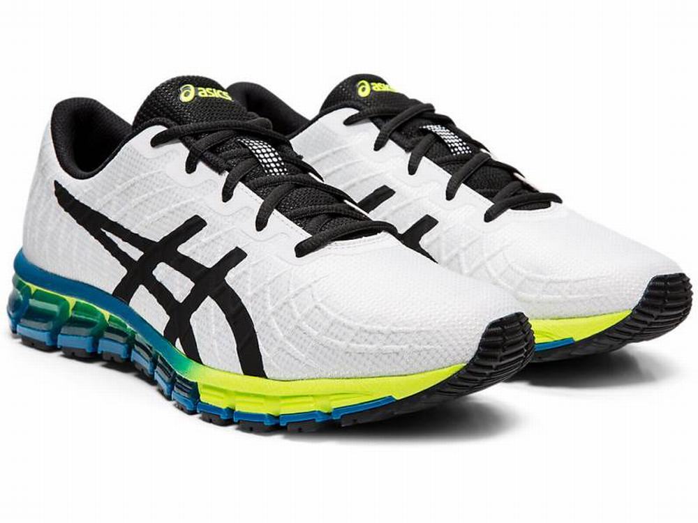 Baskets Asics GEL-QUANTUM 180 4 Homme Blanche Jaune | HWY-489102