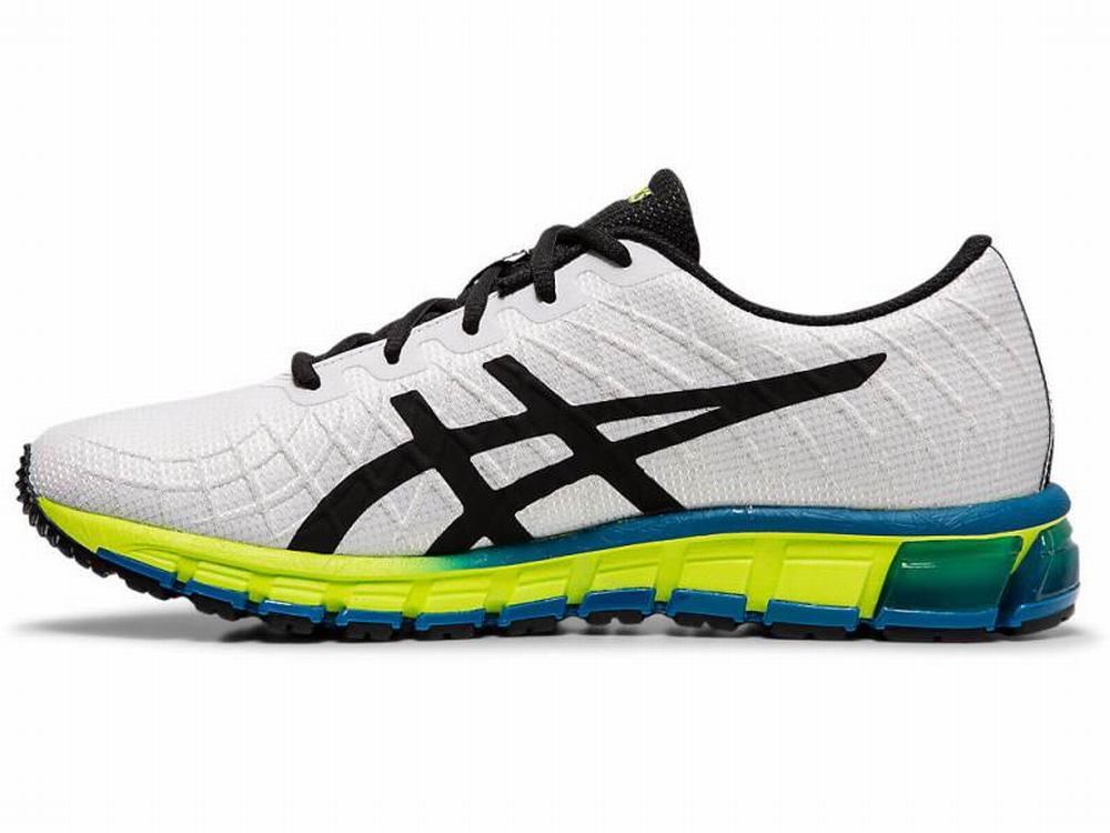 Baskets Asics GEL-QUANTUM 180 4 Homme Blanche Jaune | HWY-489102