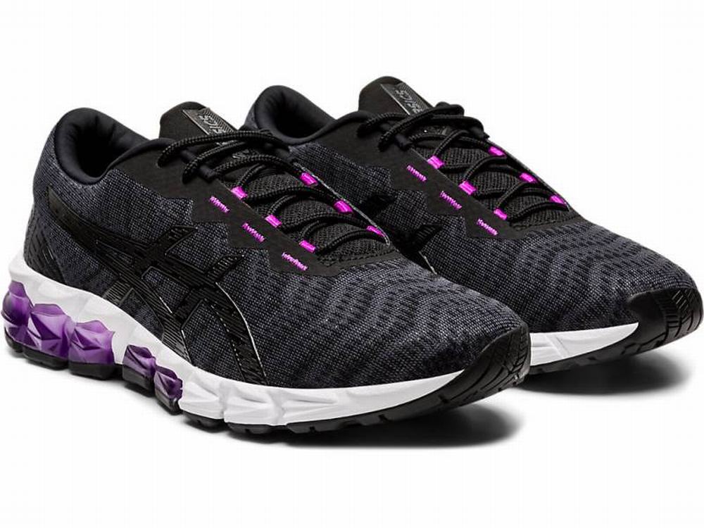 Baskets Asics GEL-QUANTUM 180 5 Femme Noir Grise | XLQ-140573