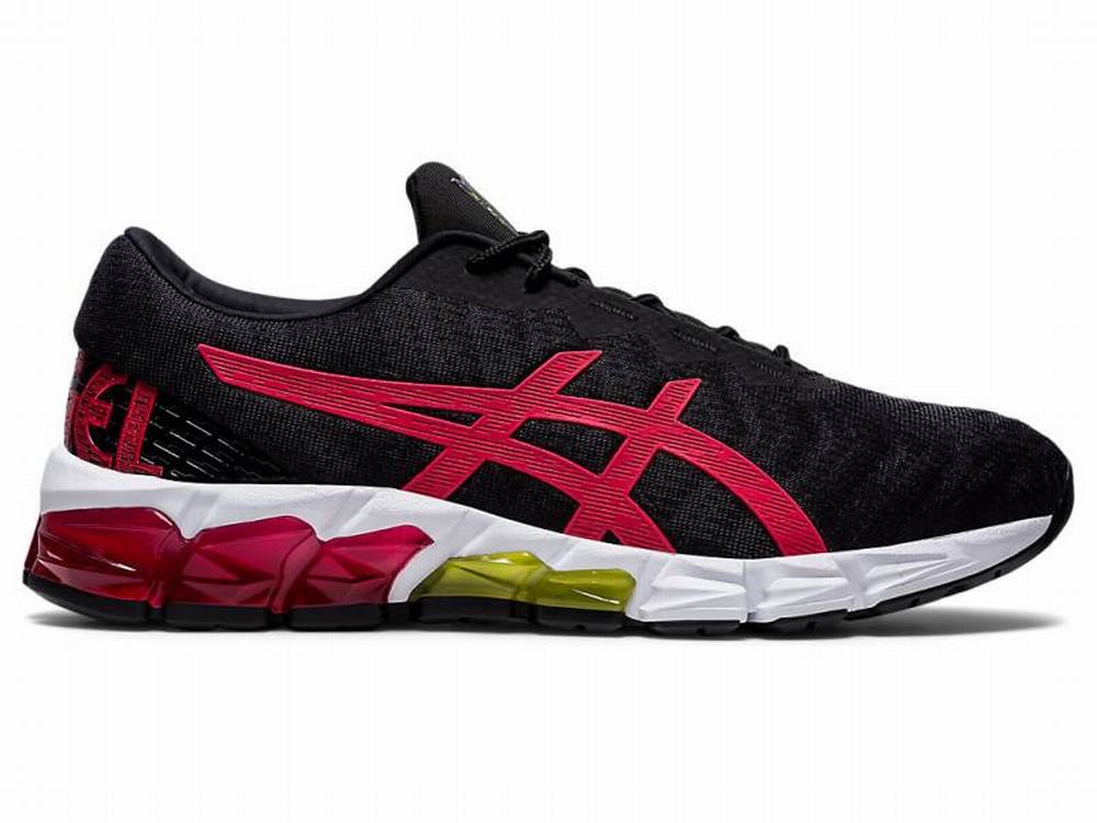 Baskets Asics GEL-QUANTUM 180 5 Homme Noir Rouge | SNM-219603