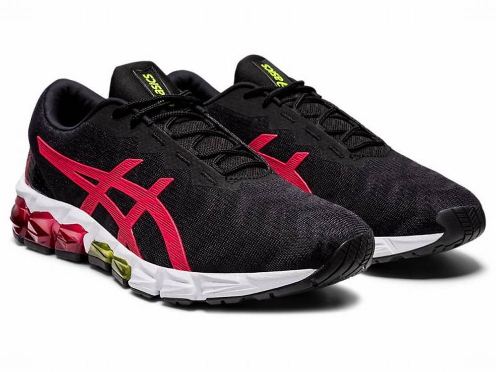 Baskets Asics GEL-QUANTUM 180 5 Homme Noir Rouge | SNM-219603