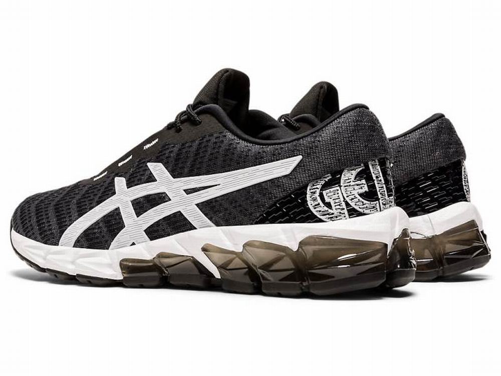 Baskets Asics GEL-QUANTUM 180 5 Homme Noir Blanche | TEV-910435