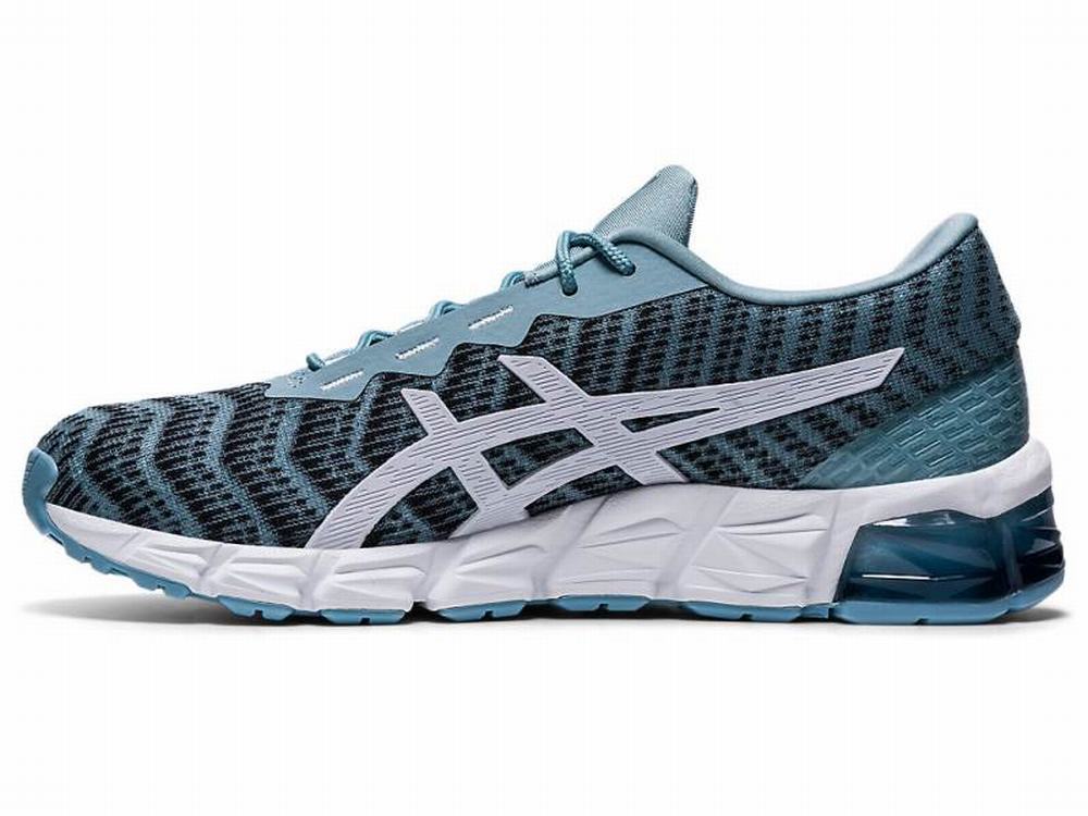 Baskets Asics GEL-QUANTUM 180 5 Homme Vert Grise Clair | TCB-086547