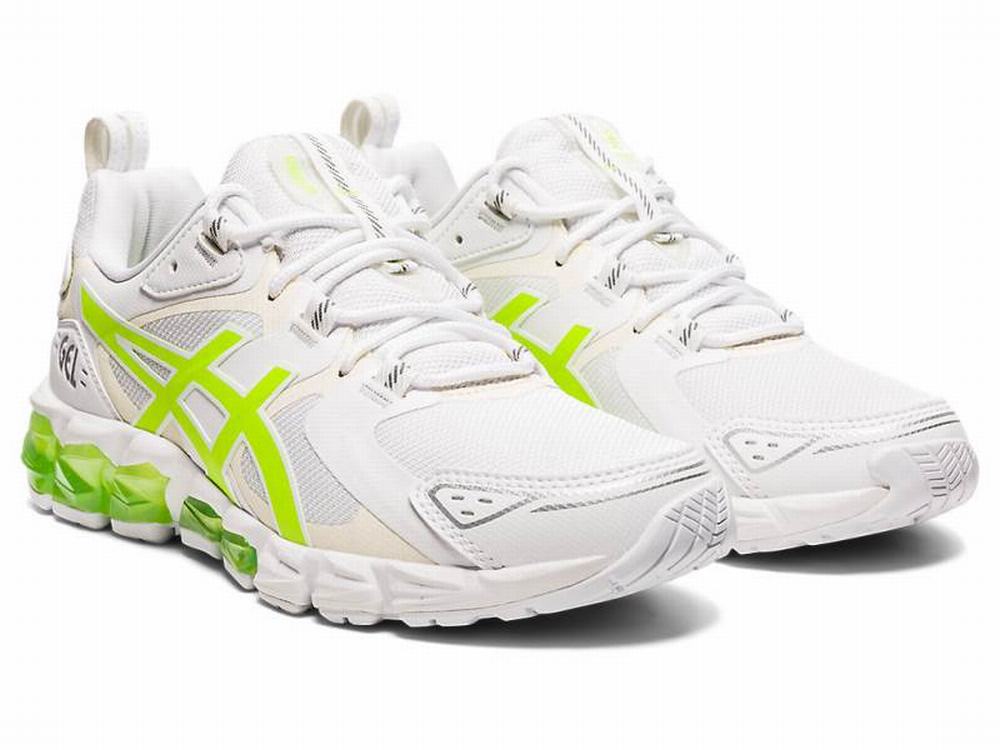 Baskets Asics GEL-QUANTUM 180 Femme Blanche Vert | EIU-375196