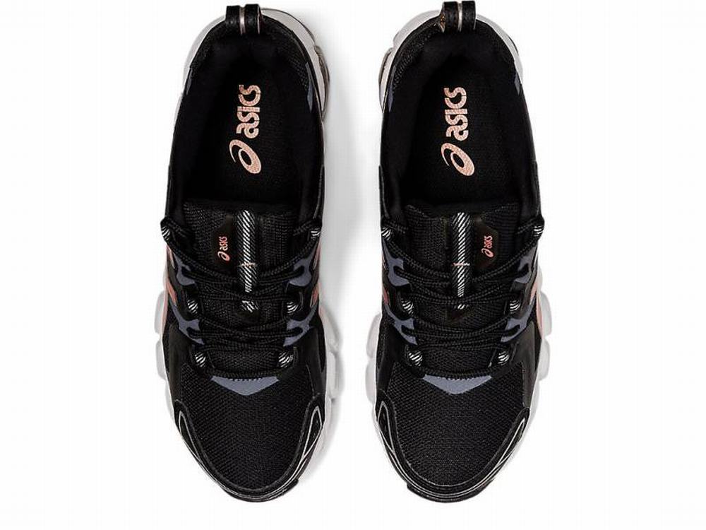 Baskets Asics GEL-QUANTUM 180 Femme Noir Rose Doré | ISA-057926