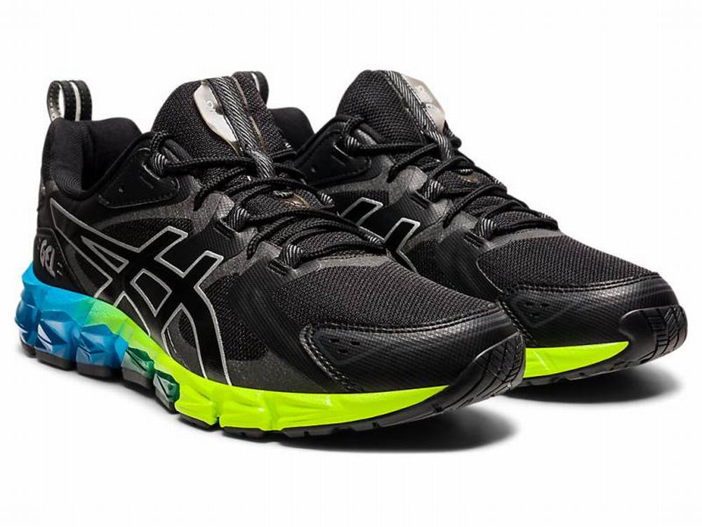 Baskets Asics GEL-QUANTUM 180 Homme Noir Bleu | FTJ-183497