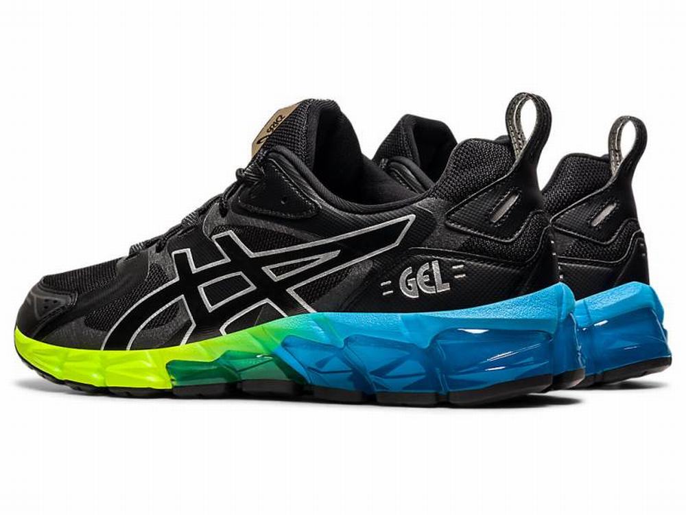 Baskets Asics GEL-QUANTUM 180 Homme Noir Bleu | FTJ-183497