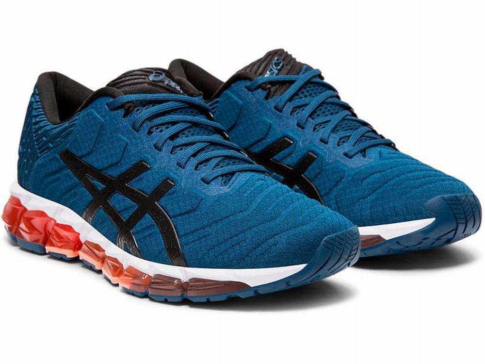 Baskets Asics GEL-QUANTUM 360 5 Femme Noir Bleu | KID-916735