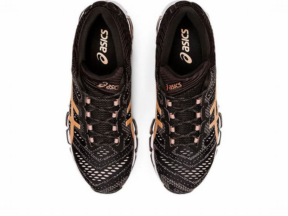 Baskets Asics GEL-QUANTUM 360 5 JCQ Femme Noir Rose Doré | YWQ-694537