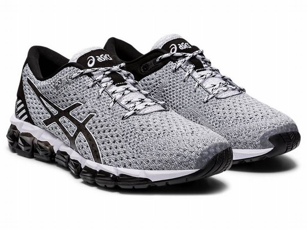 Baskets Asics GEL-QUANTUM 360 5 KNIT Femme Noir Blanche | UYN-736980