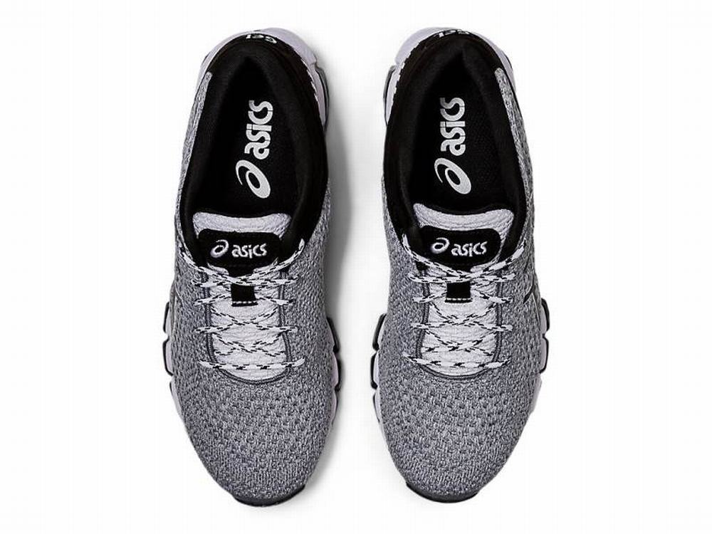 Baskets Asics GEL-QUANTUM 360 5 KNIT Femme Noir Blanche | UYN-736980