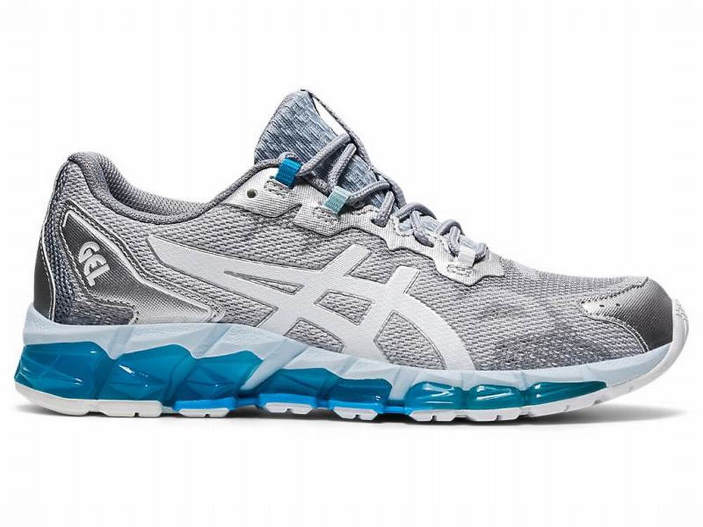 Baskets Asics GEL-QUANTUM 360 6 Femme Grise Bleu | ROX-309546