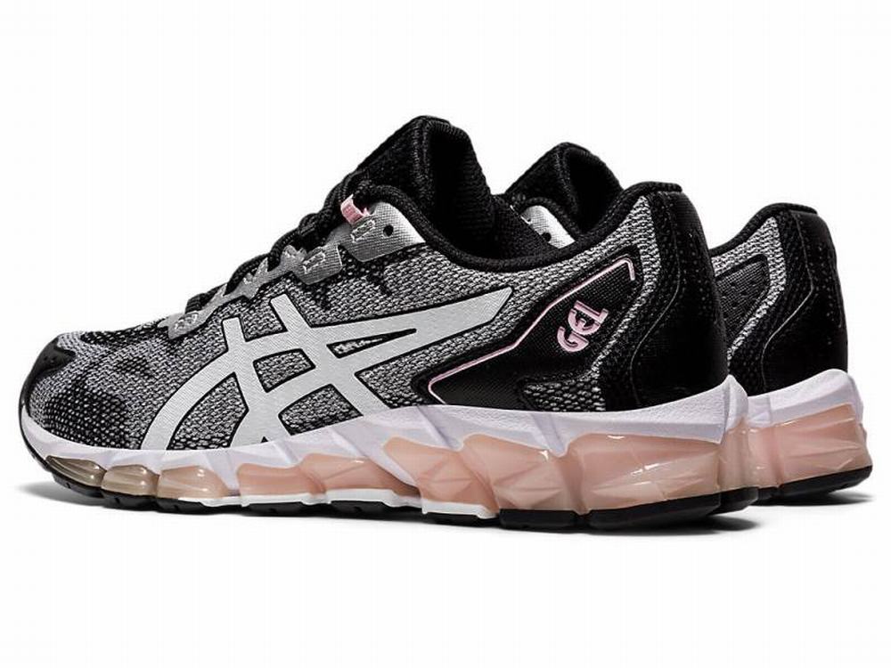 Baskets Asics GEL-QUANTUM 360 6 Femme Noir Blanche | NOE-053864