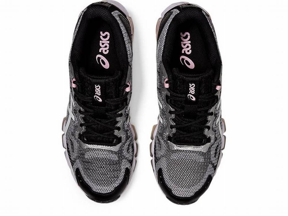 Baskets Asics GEL-QUANTUM 360 6 Femme Noir Blanche | NOE-053864